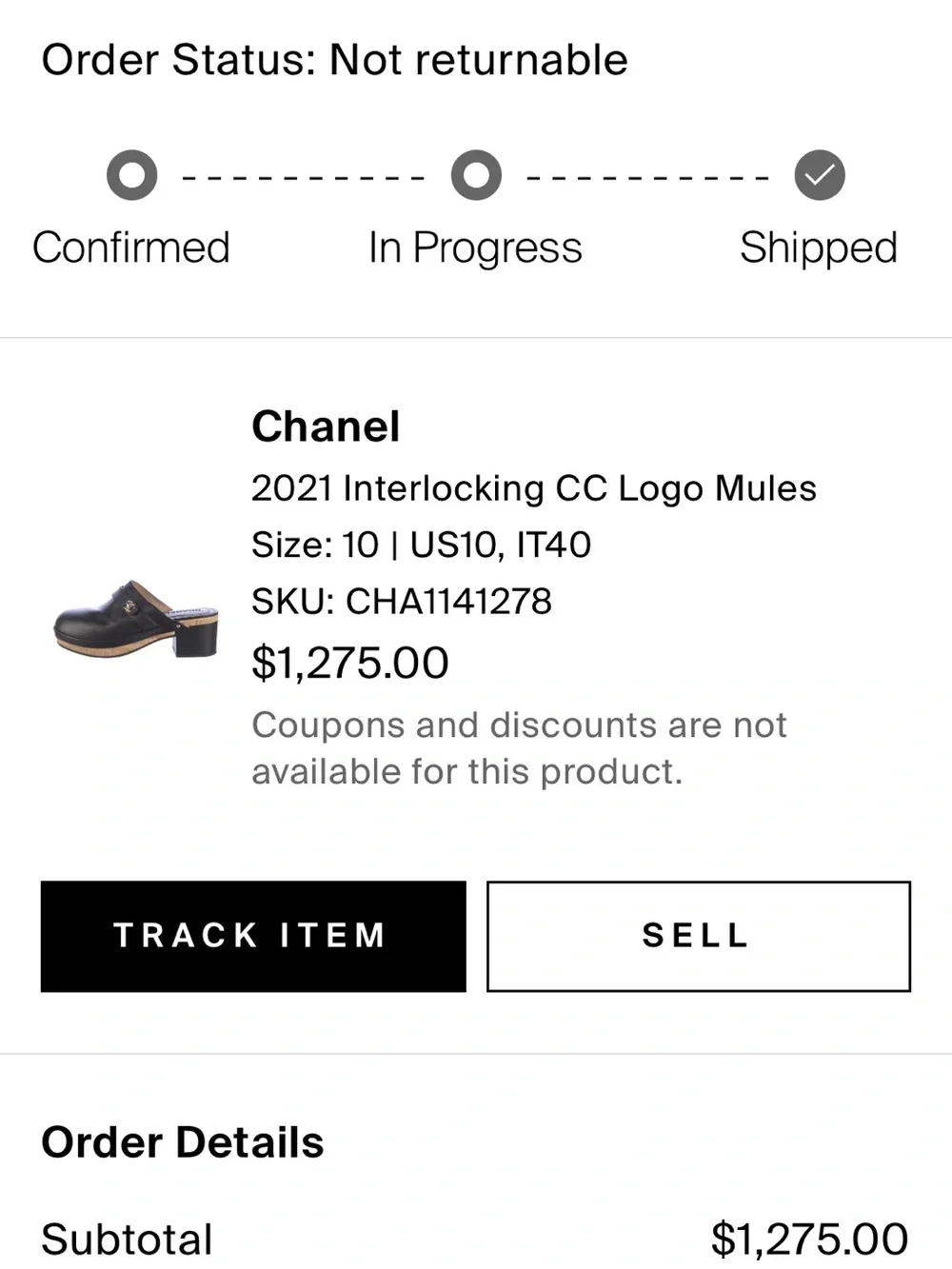 CHANEL excellent interlocking